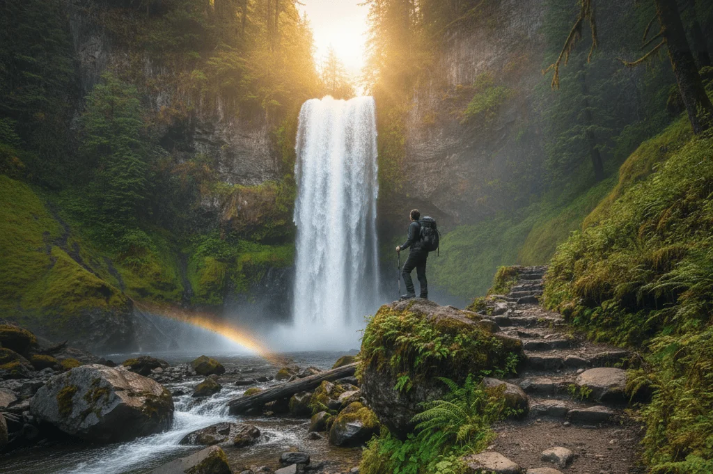 waterfall hikes