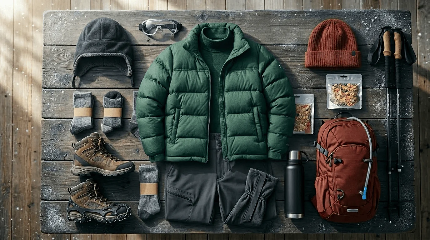 hiking clothes for cold weather