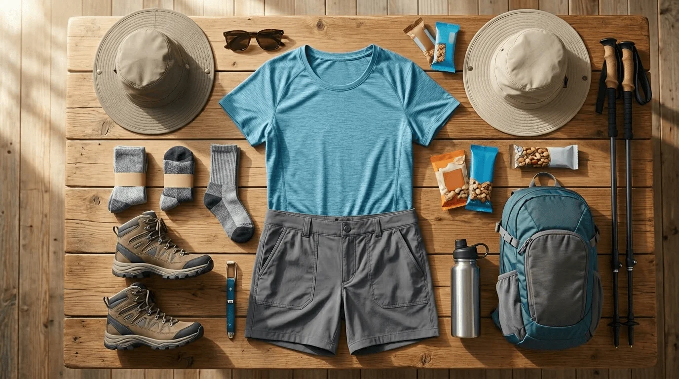 hiking clothes for warm weather
