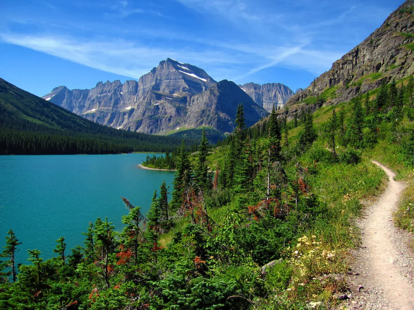 grinnell glacier trail